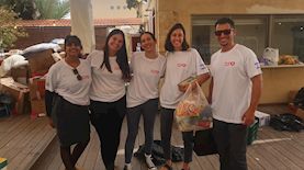 התאחדות הסטודנטים נרתמת למען תושבי הדרום ועוטף עזה, צילום: אובל פיטרו